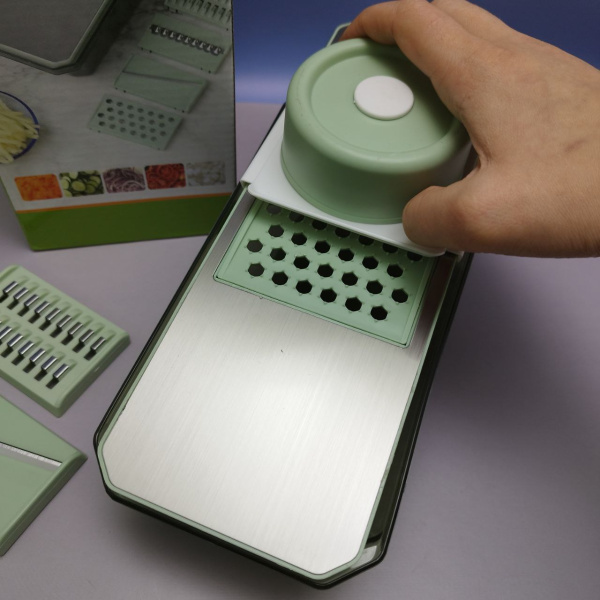 Многофункциональная овощерезка 6в1 с контейнером Vegetable Cutter / Терка / Слайсер